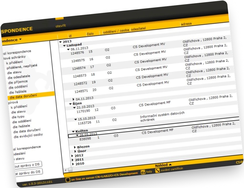 Vytěžování datových registrů